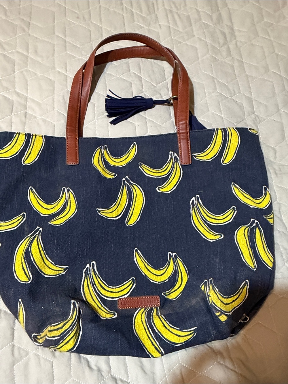 Lucky brand banana tote